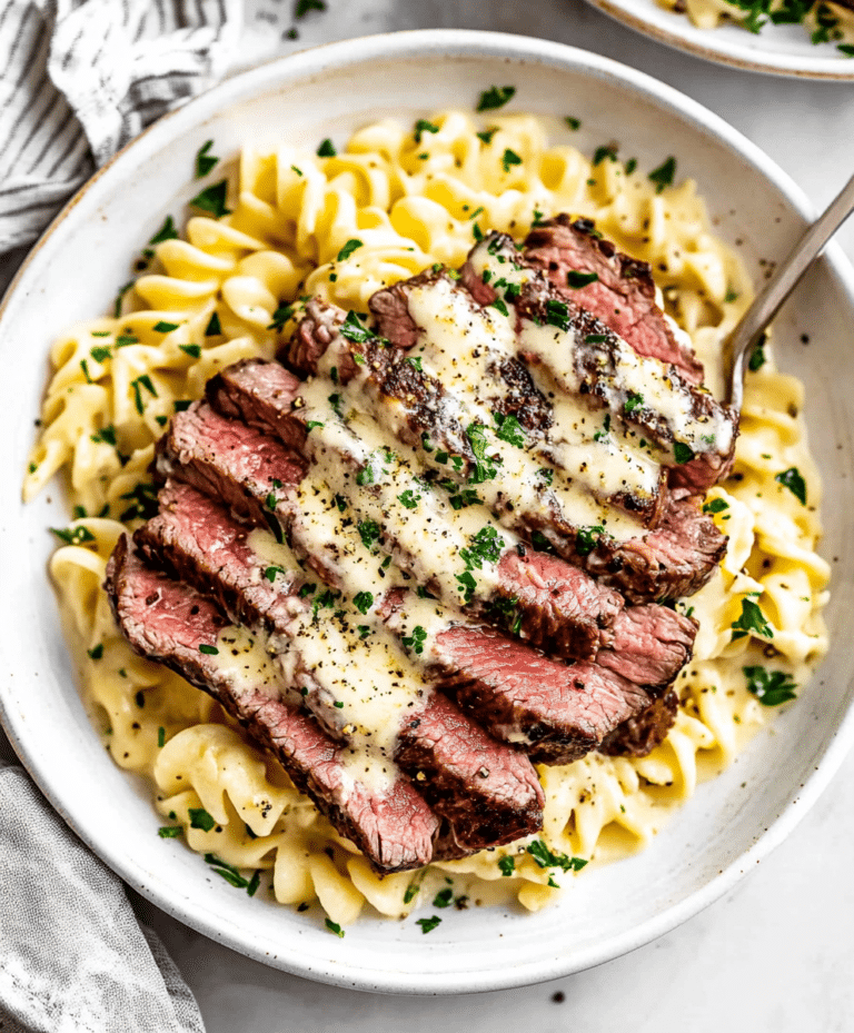 Steak Alfredo Recipe