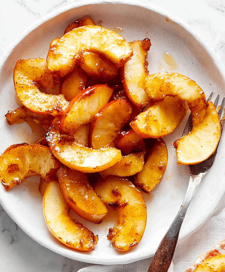 Air Fryer Apples Recipe