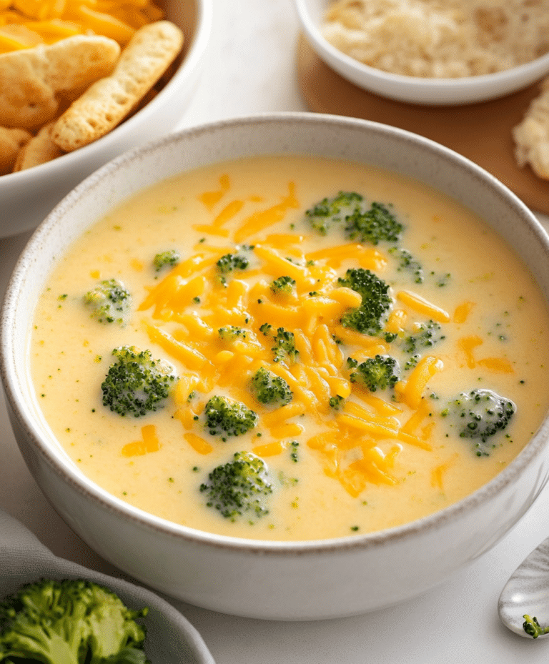 Broccoli Cheese Soup Recipe