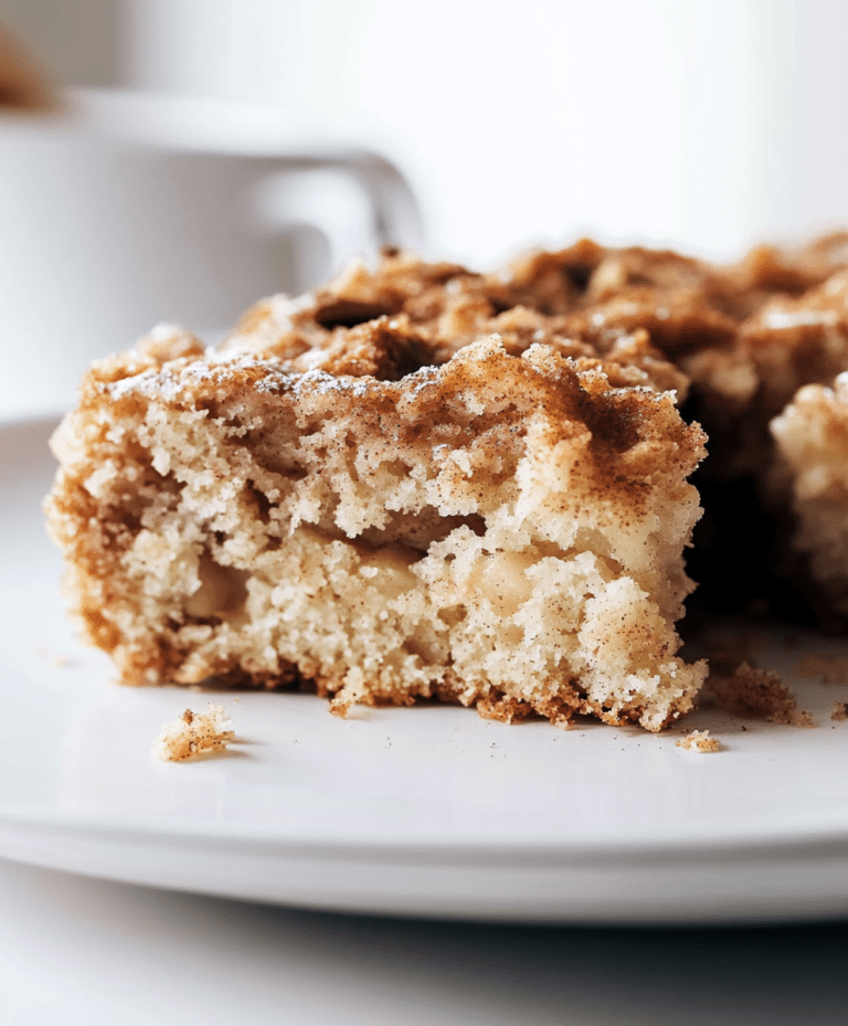 Cinnamon Apple Cake Recipe