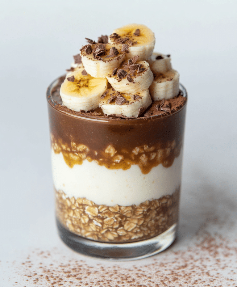 Decadent Banoffee Overnight Oats Recipe