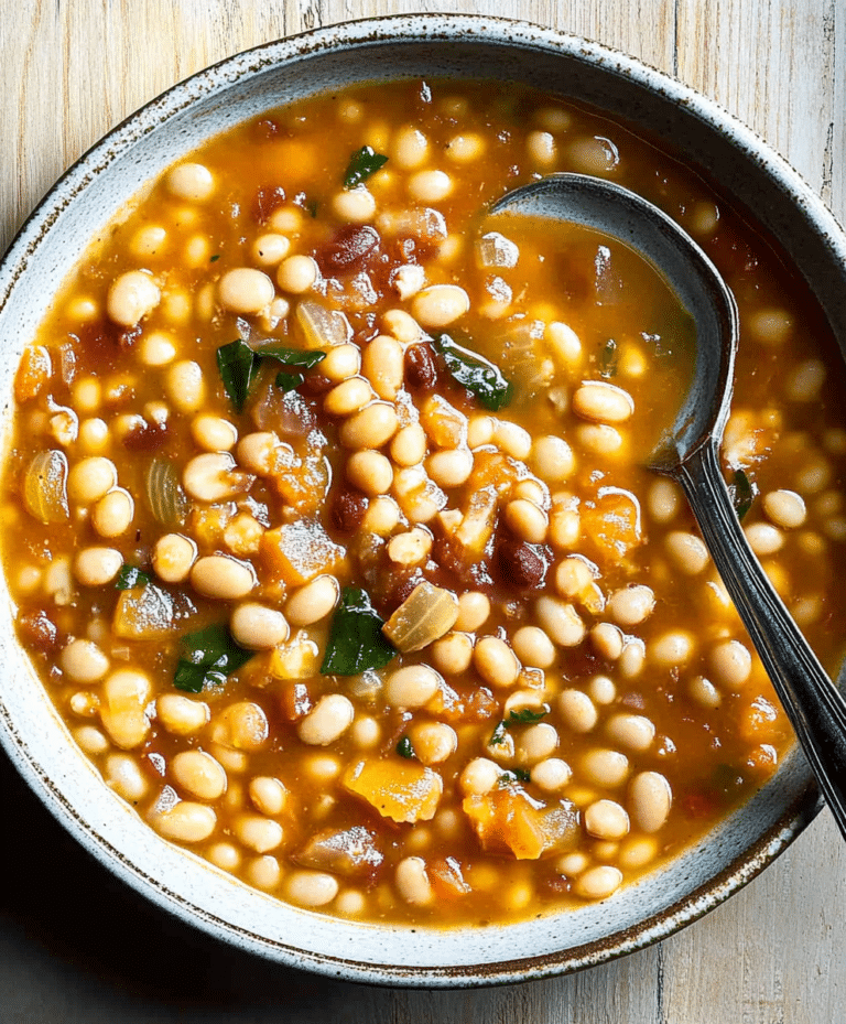 Hearty Bean Soup Recipe