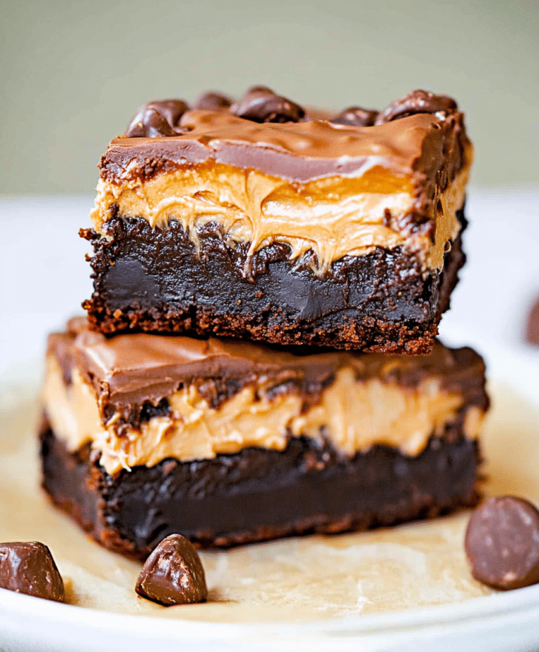 Outrageous Snickers Brownies Recipe