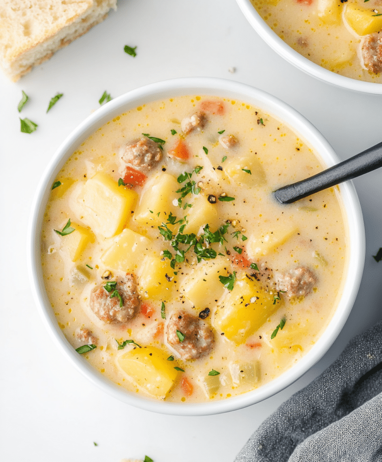 Potato And Sausage Chowder Recipe