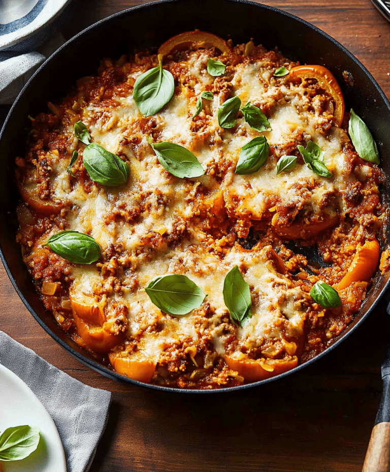 Unstuffed Peppers Skillet Recipe