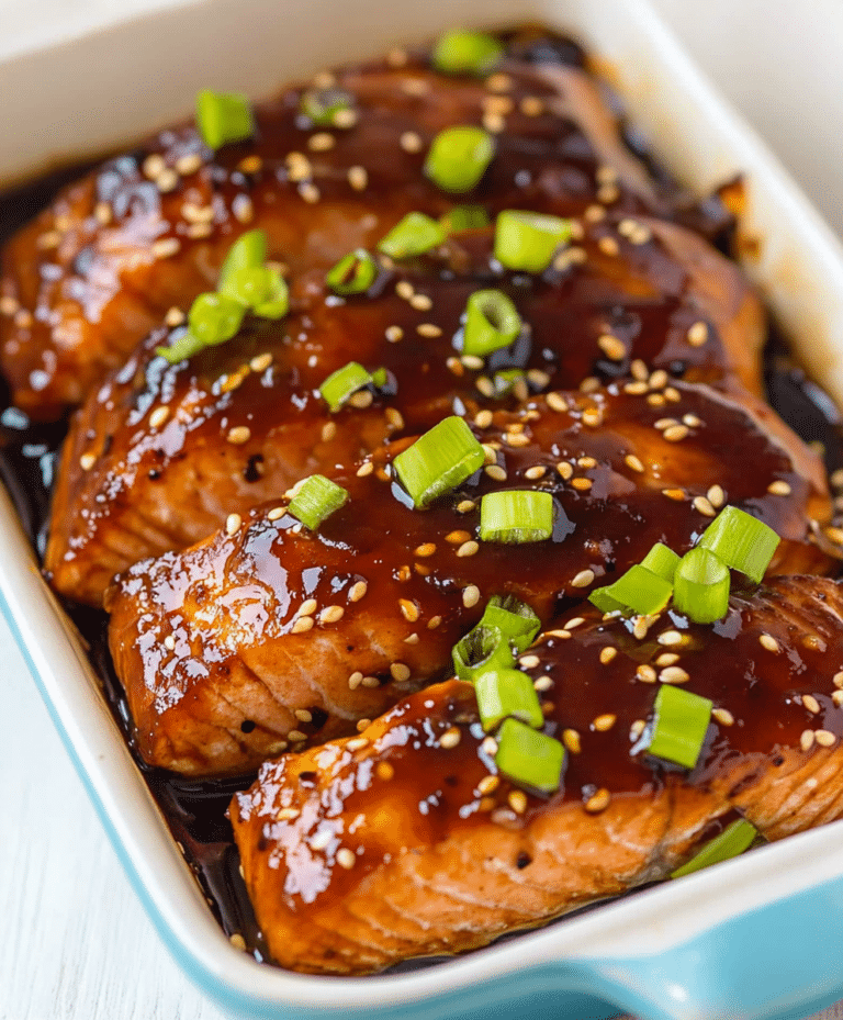 Baked Teriyaki Salmon Recipe