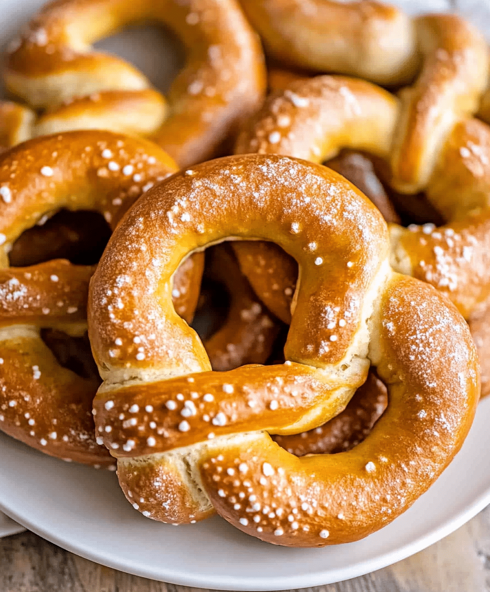 Easy Homemade Soft Pretzels Recipe - Recipe Flash