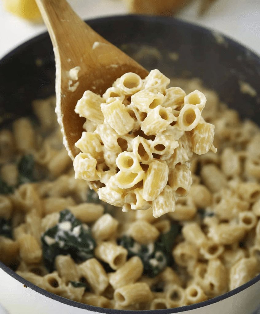 Easy One Pot Lemon Garlic Parmesan Pasta Recipe