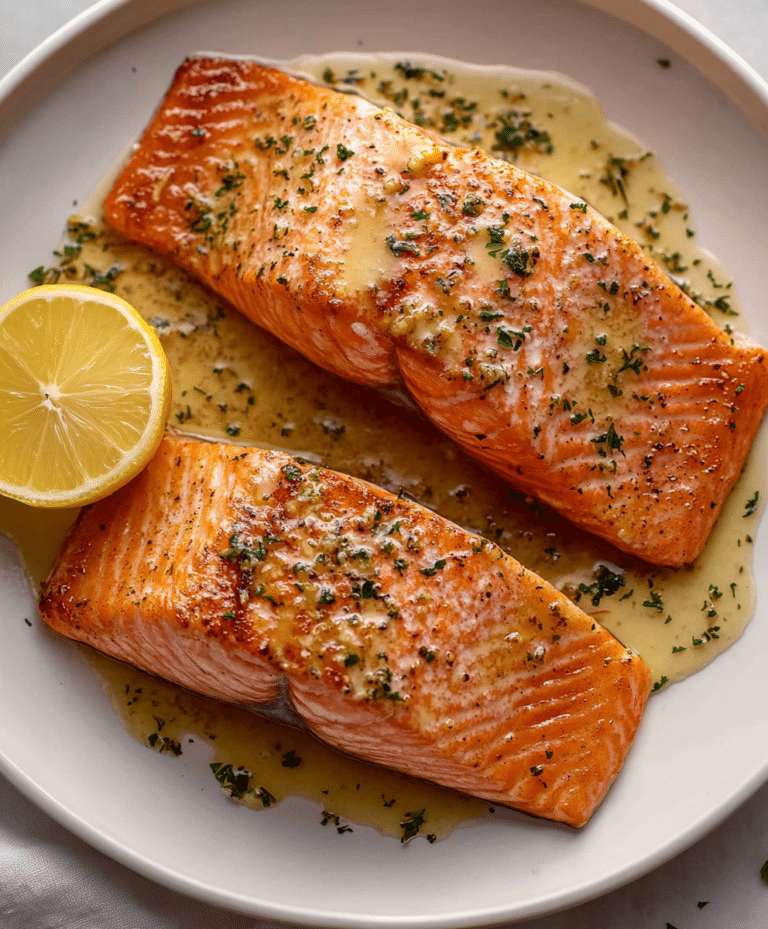 Garlic Butter Salmon Recipe