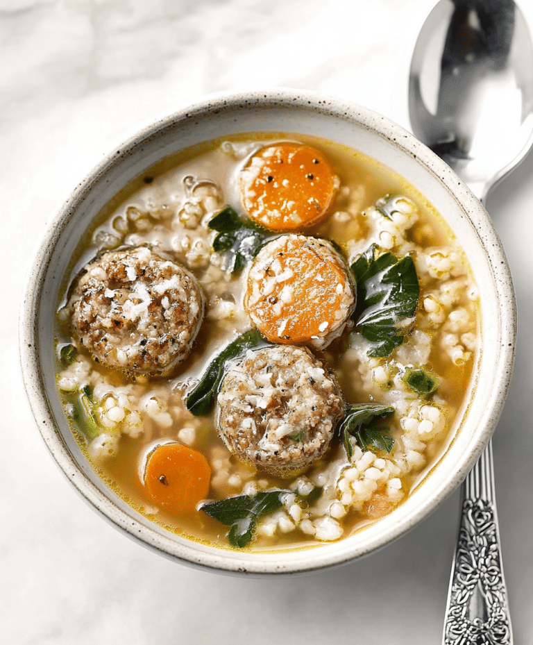 Italian Wedding Soup Recipe