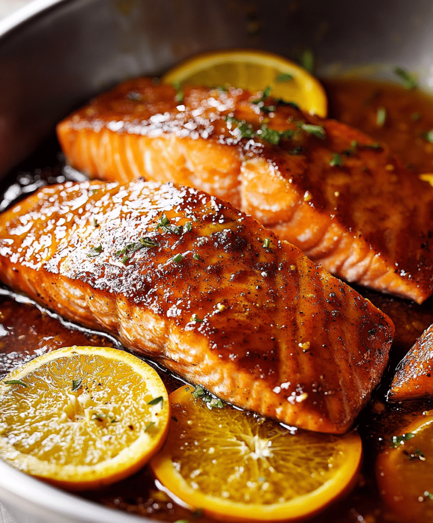 Orange Glazed Salmon Recipe