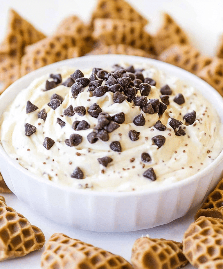 Quick And Easy Creamy Cannoli Dip Recipe