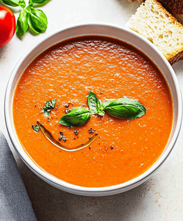 Slow Cooker Tomato Soup Recipe