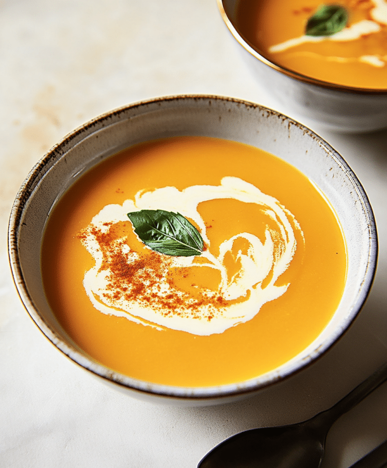 Spicy Butternut Squash And Sweet Potato Soup Recipe