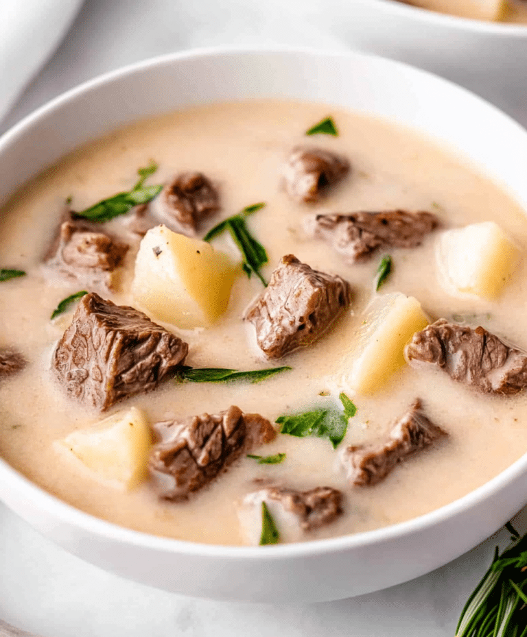 Steak And Potato Soup Recipe