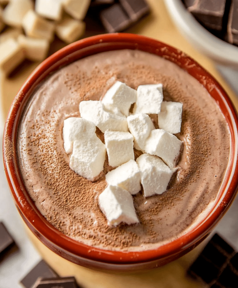 3 Ingredient Hot Chocolate Dip Recipe