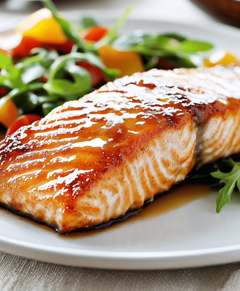 Brown Sugar Glazed Salmon Recipe