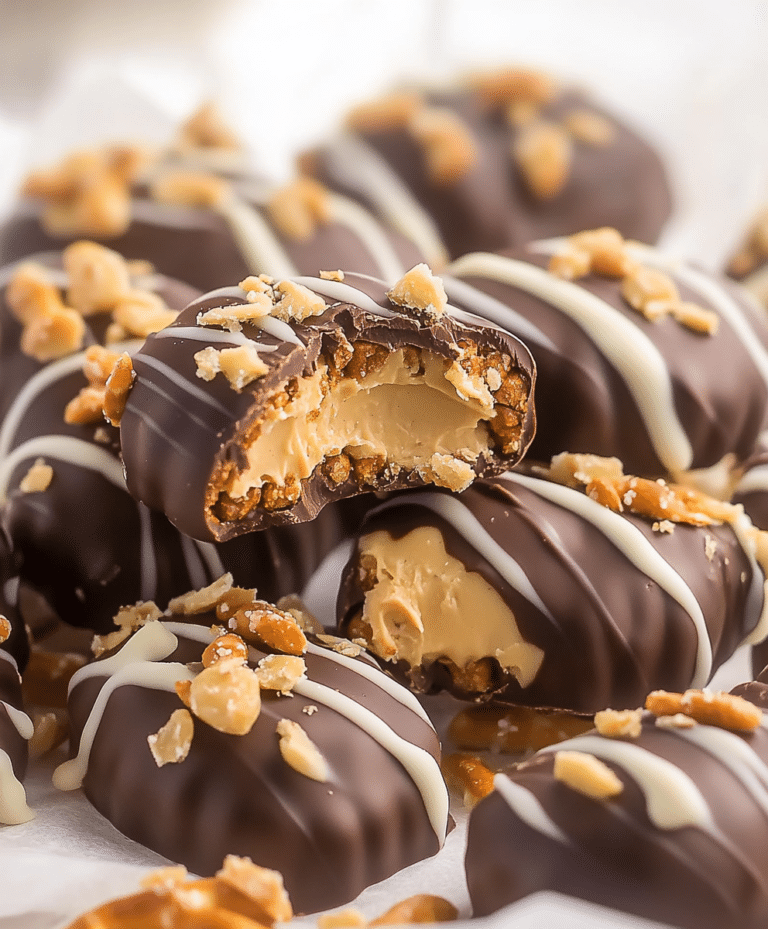 Chocolate Peanut Butter Pretzel Candies Recipe