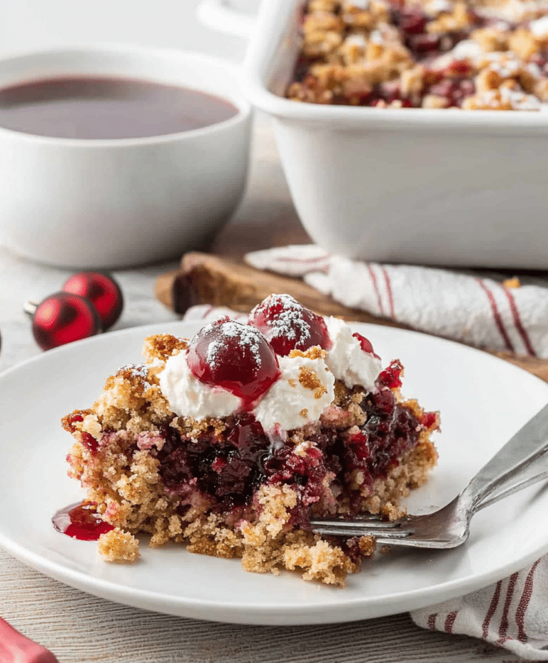 Christmas Dump Cake Recipe