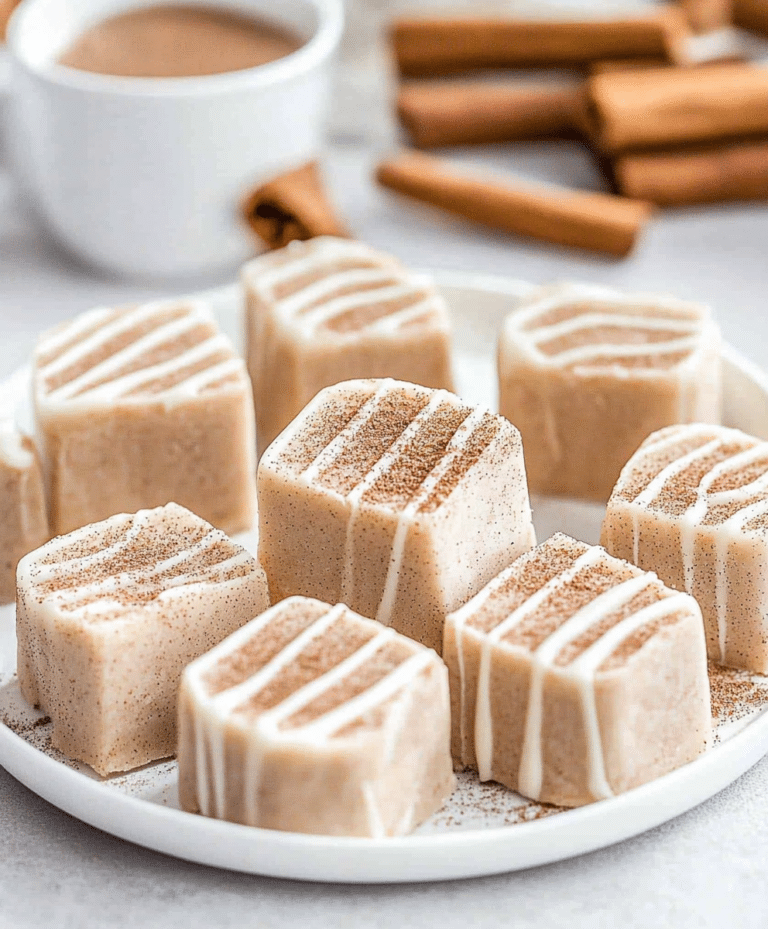 Cinnamon Roll Fudge Recipe