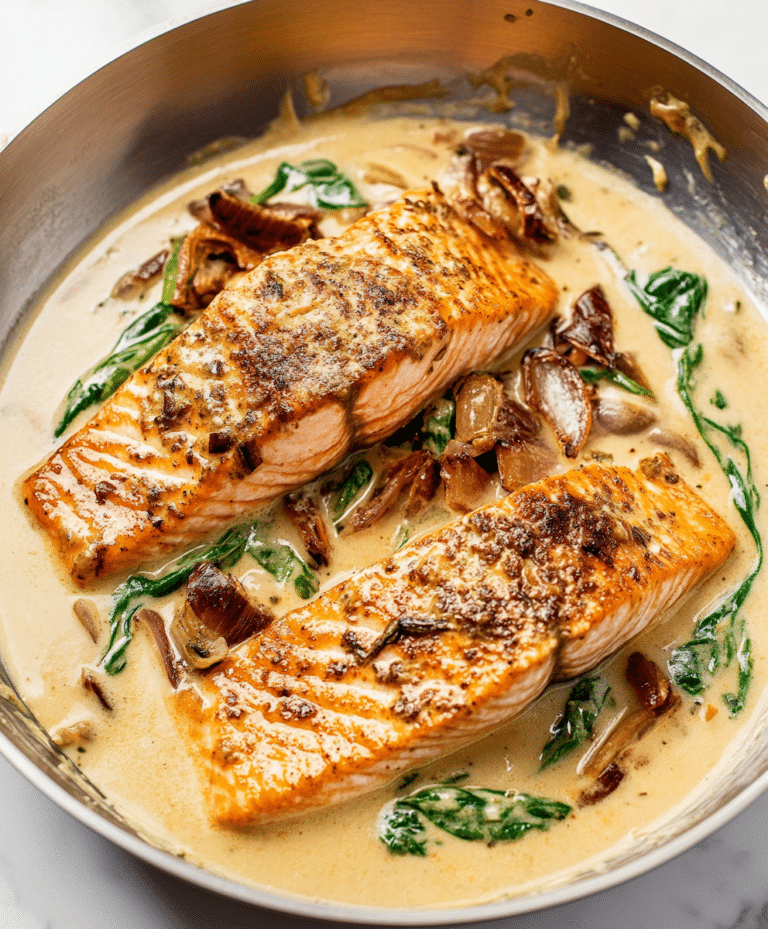 Creamy Tuscan Salmon Recipe
