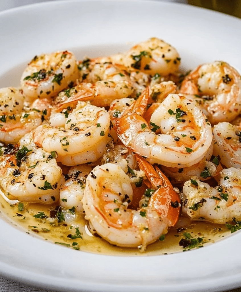 Easy Famous Red Lobster Shrimp Scampi Recipe