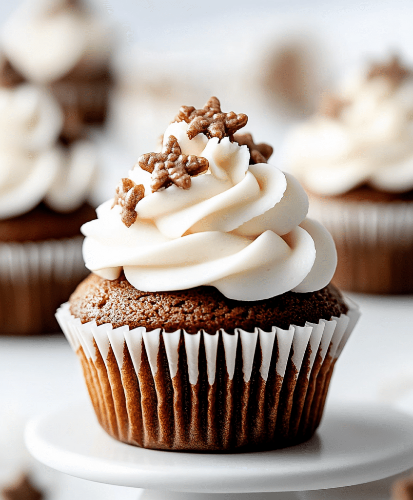 Easy Gingerbread Cupcakes Recipe