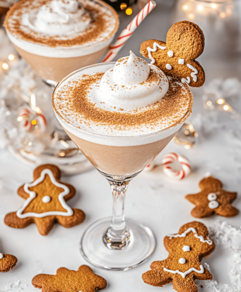 Gingerbread Martini Recipe