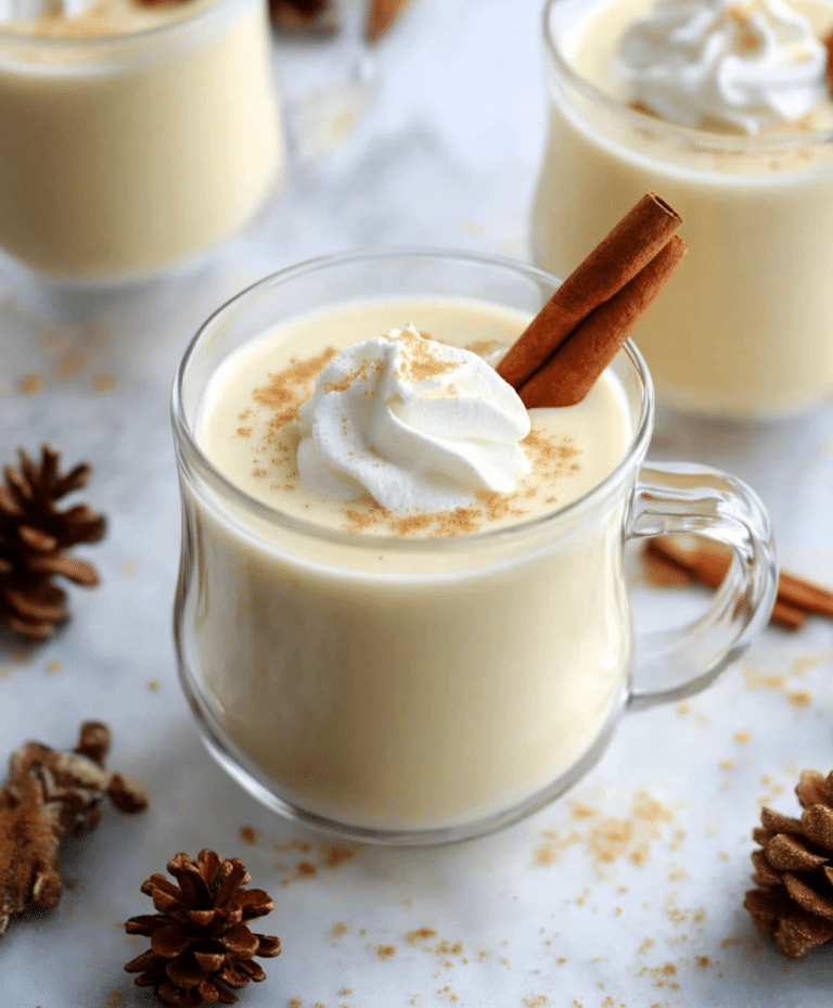 Homemade Eggnog Recipe