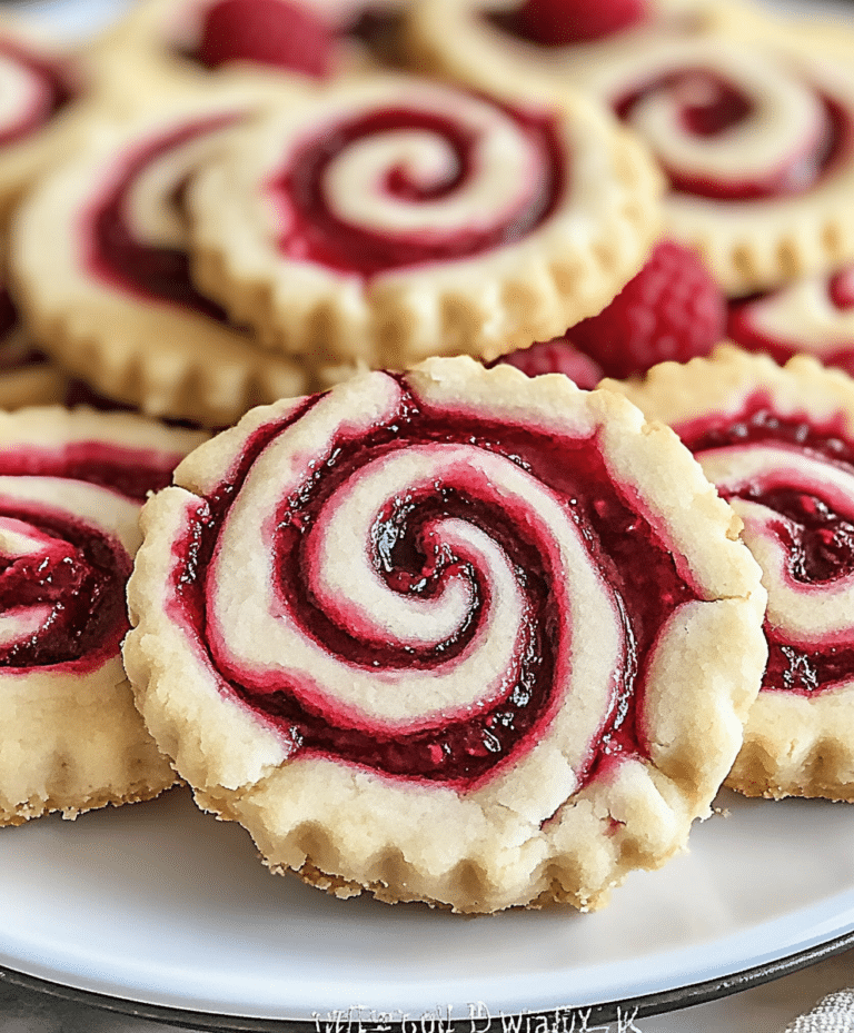 Irresistible Raspberry Swirl Shortbread Recipe