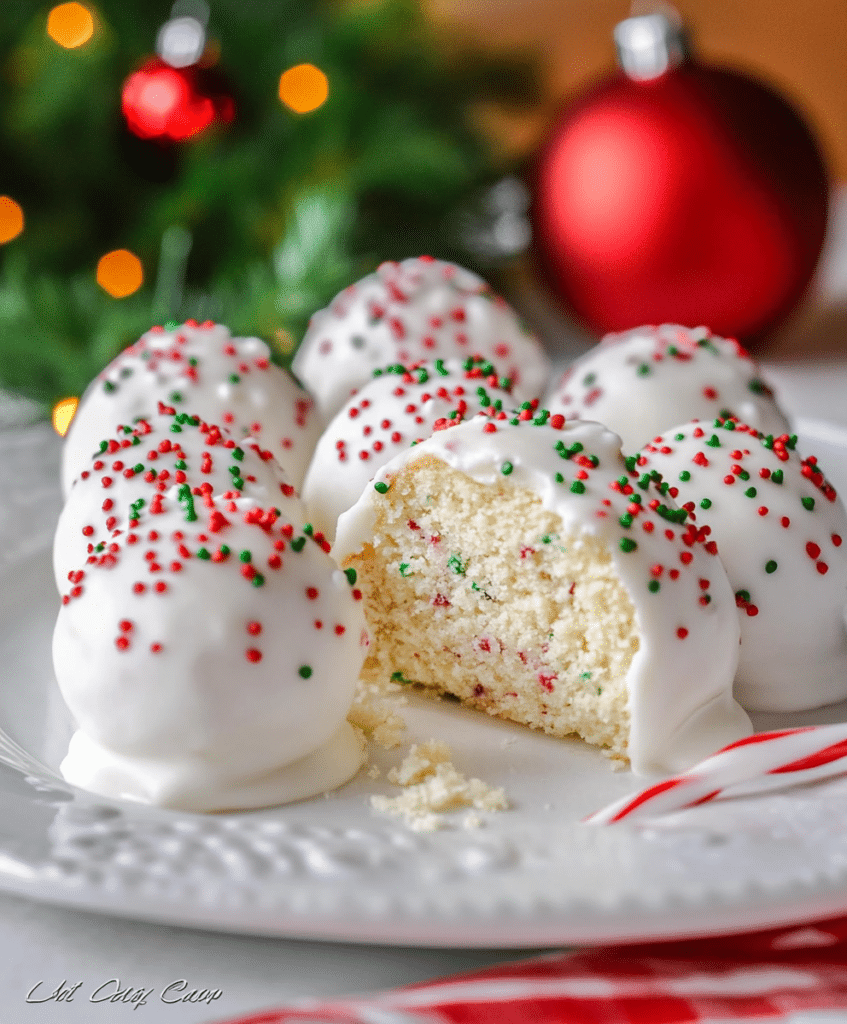 Little Debbie Christmas Tree Cake Balls Recipe