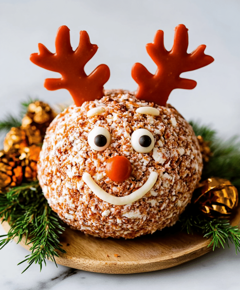 Reindeer Cheese Ball Recipe