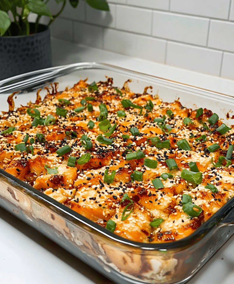 Salmon Sushi Bake Recipe