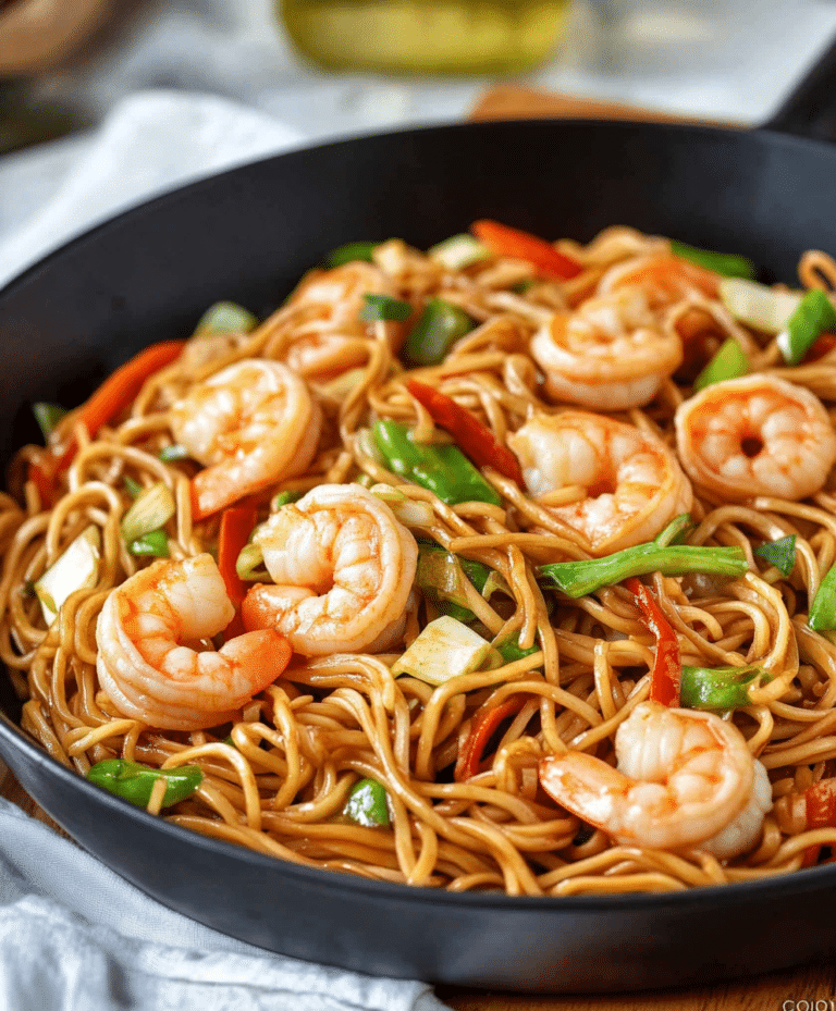 Shrimp Lo Mein Recipe