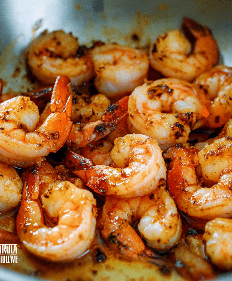 Spicy Lemon Garlic Shrimp Recipe