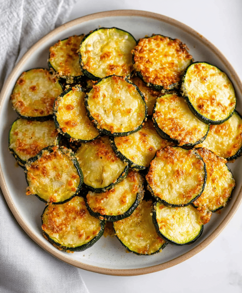 Baked Parmesan Zucchini Recipe