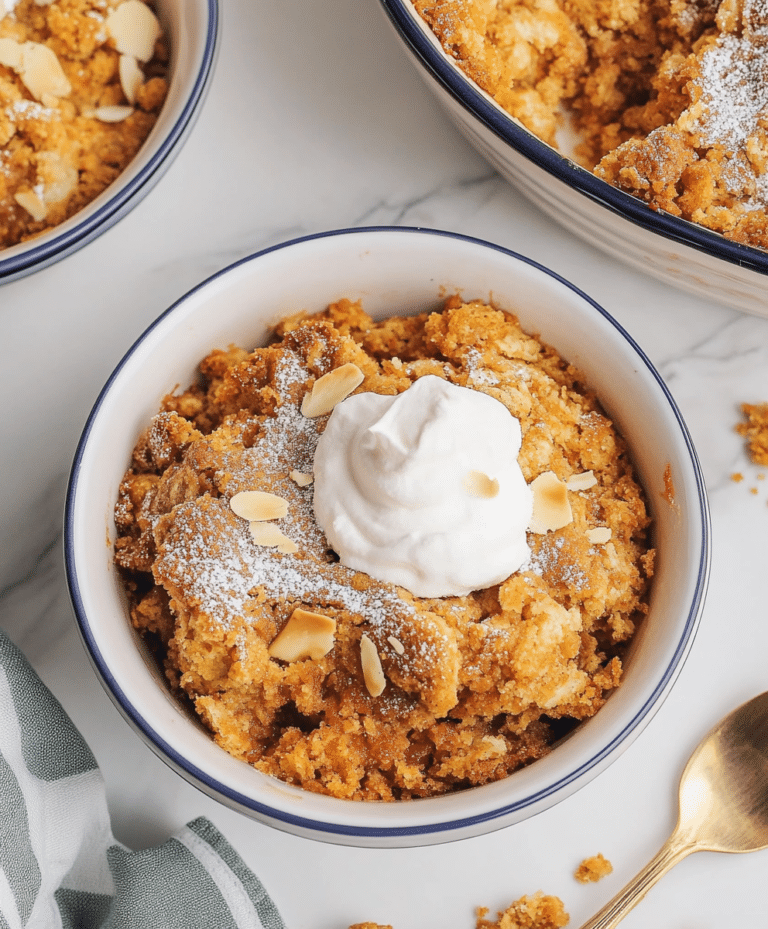 Carrot Cake Cobbler Recipe