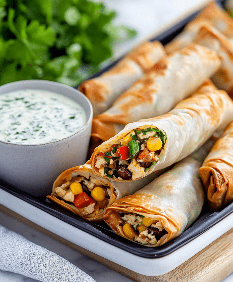 Copycat Southwest Egg Rolls Recipe