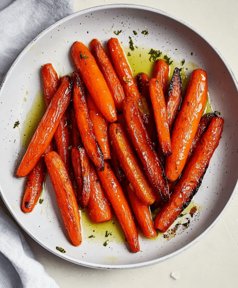 Honey Roasted Carrots Recipe