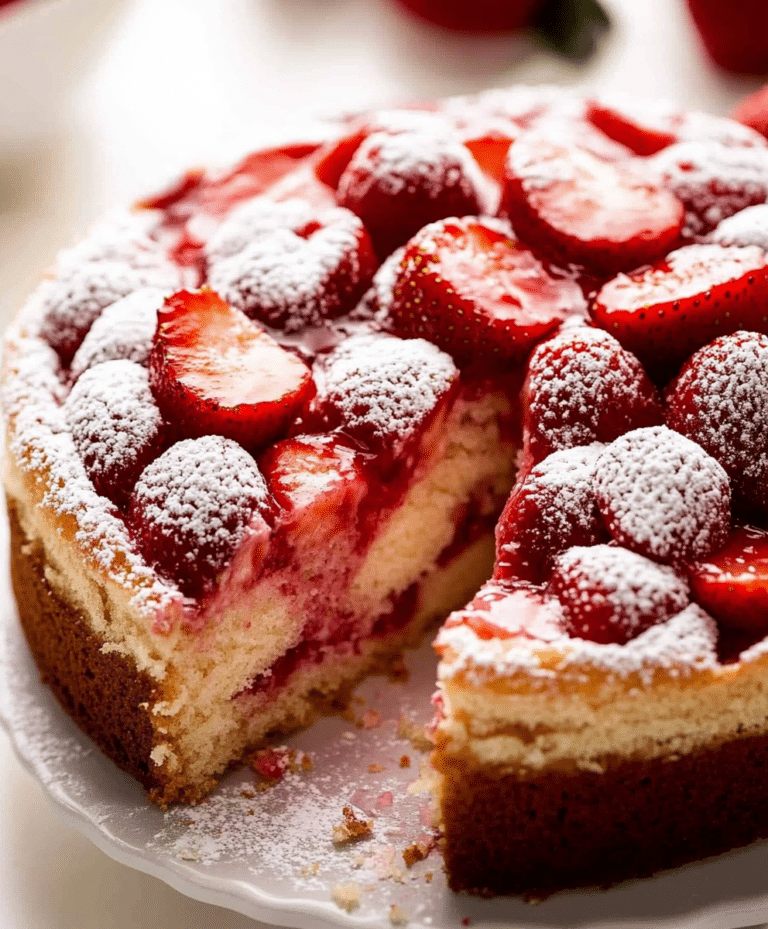Strawberry Cake – Really Easy Cake Recipe