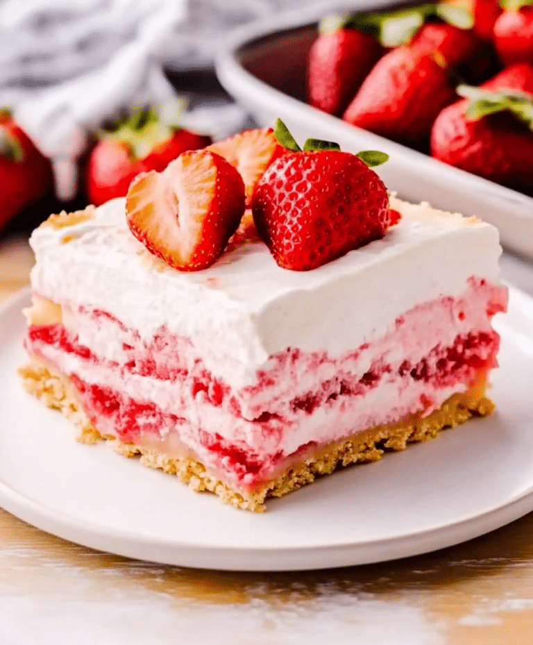 Strawberry Lasagna Recipe
