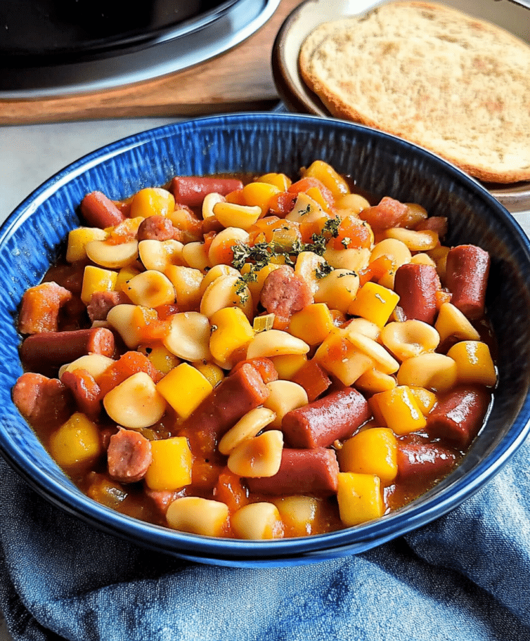 Campfire Hot Dog Stew Recipe