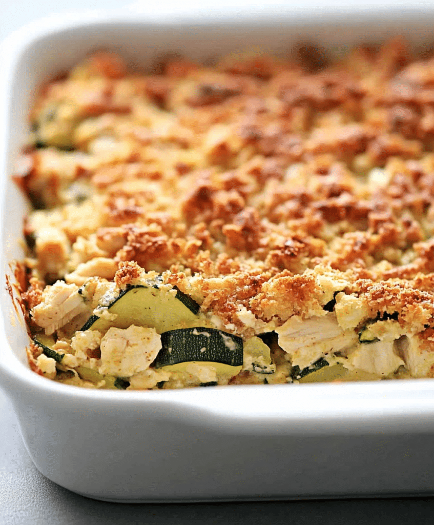 Chicken Zucchini Casserole Recipe