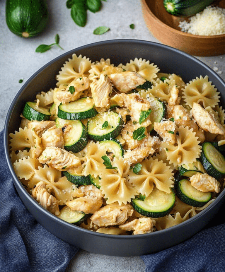 Chicken Zucchini Pasta Recipe