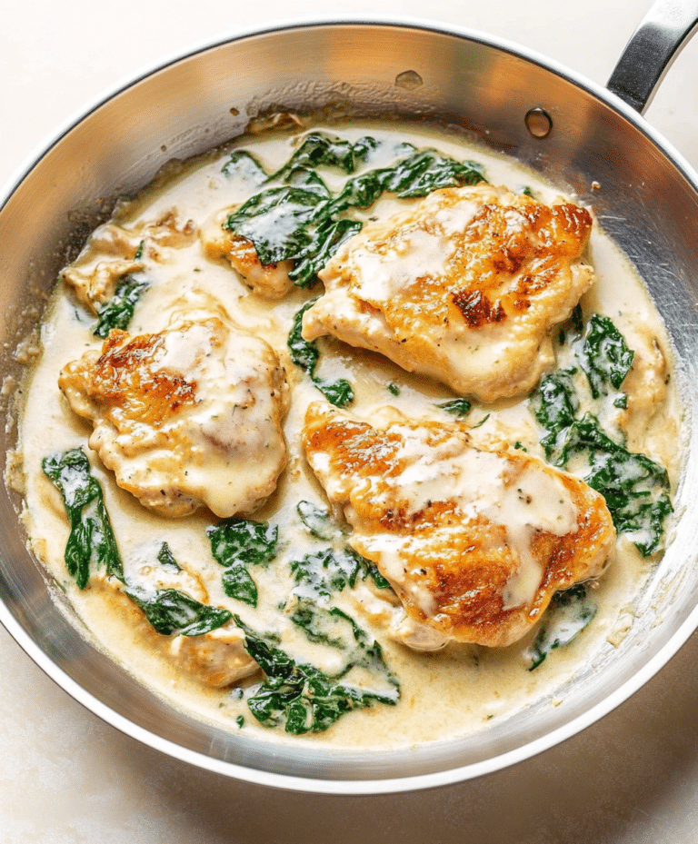 Creamy Chicken Florentine Recipe