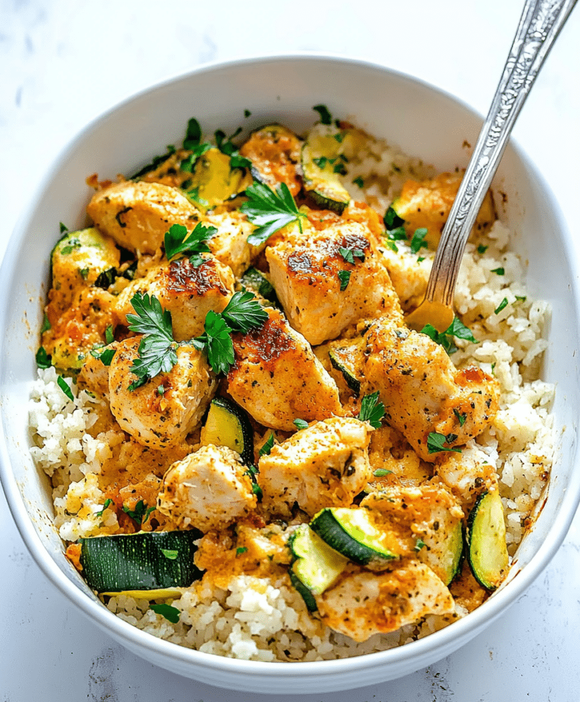 Easy Baked Chicken And Zucchini Recipe