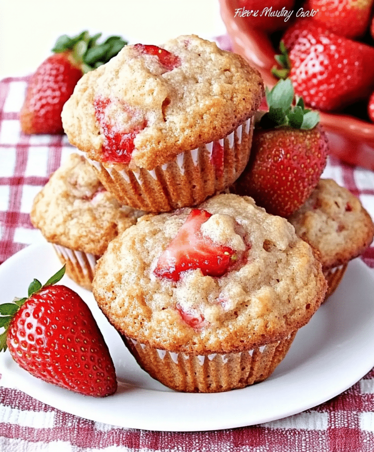 Fresh Strawberry Muffins Recipe