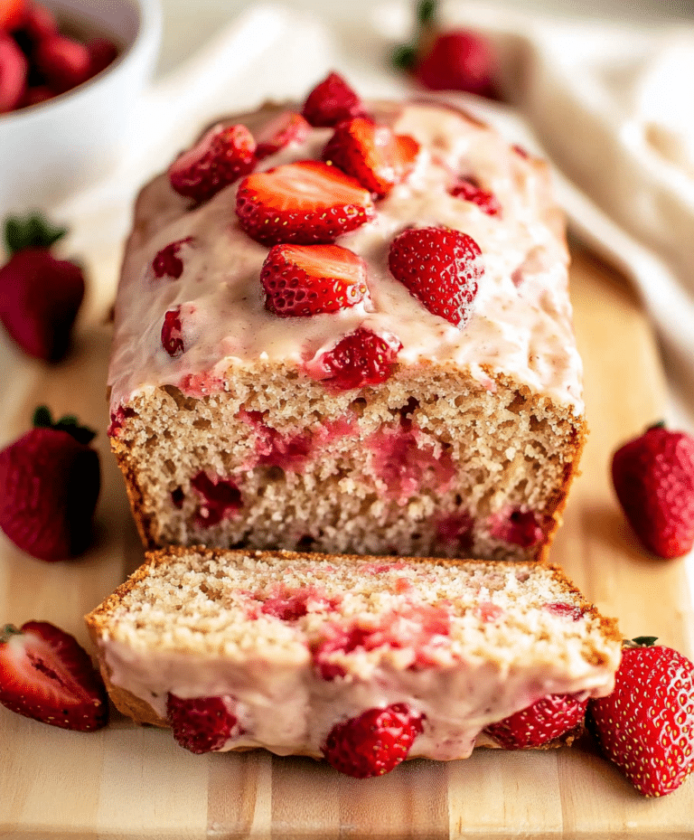 Moist Strawberry Bread Recipe