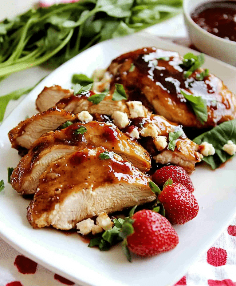 Strawberry Chicken Recipe
