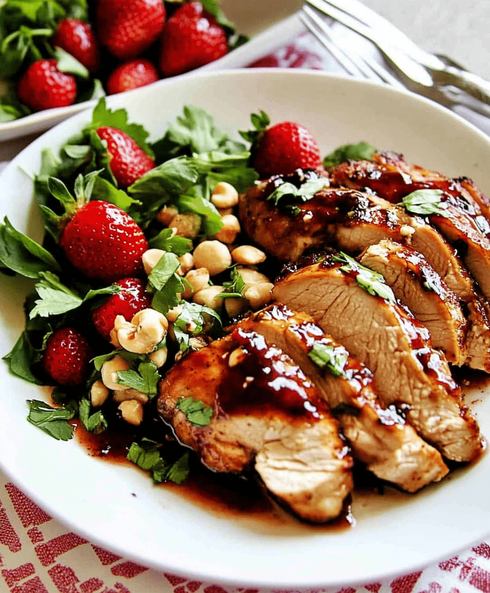 Strawberry Chicken Recipe Recipe Flash Strawberry Chicken Recipe 2